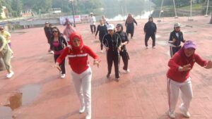 Senam Bogor Istimewa(SBI) Kembali digelar Pasca Lebaran Agar Warga Masyarakat Bogor Hidup Sehat Rohani dan Jasmani